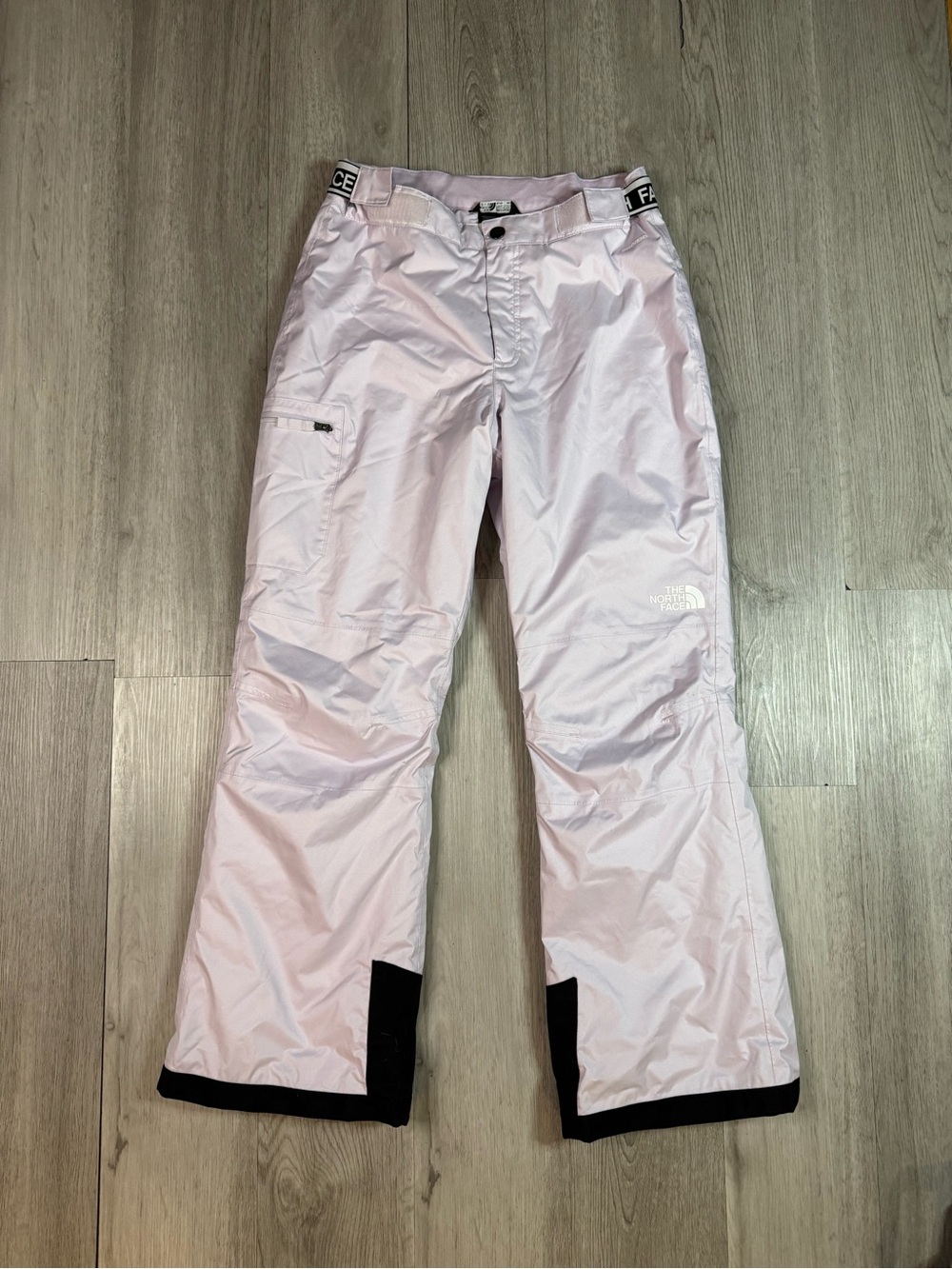 The North Face DryVent Girls XL 14-16 Light Purple Snow Pants Winter Ski Board.